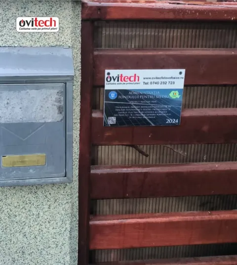 Montaj sistem fotovoltaic 5,4 kW monofazat, jud. Neamț — fotografia 6