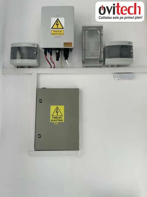 Montaj sistem fotovoltaic trifazat Sungrow 8 kW, jud. Iași — fotografia 6