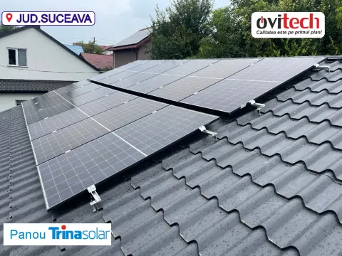Montaj sistem hibrid Victron Energy 5 kVA monofazat, jud. Suceava — fotografia 2